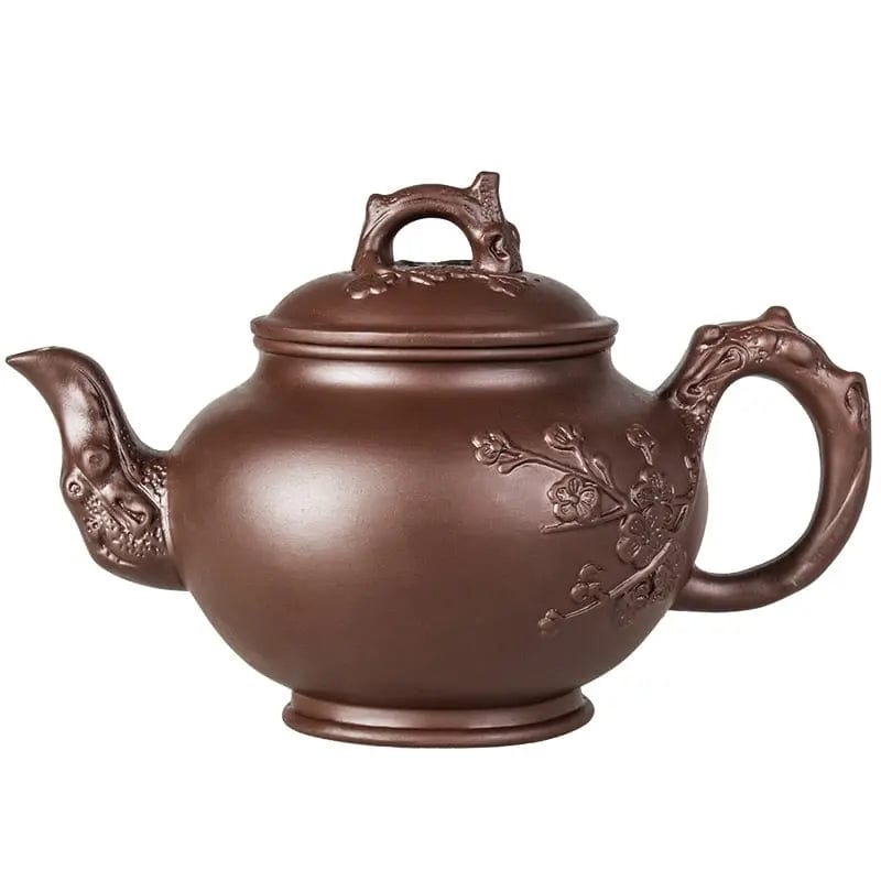 Chinese klei theepot met bloemenpatroon 500 ml