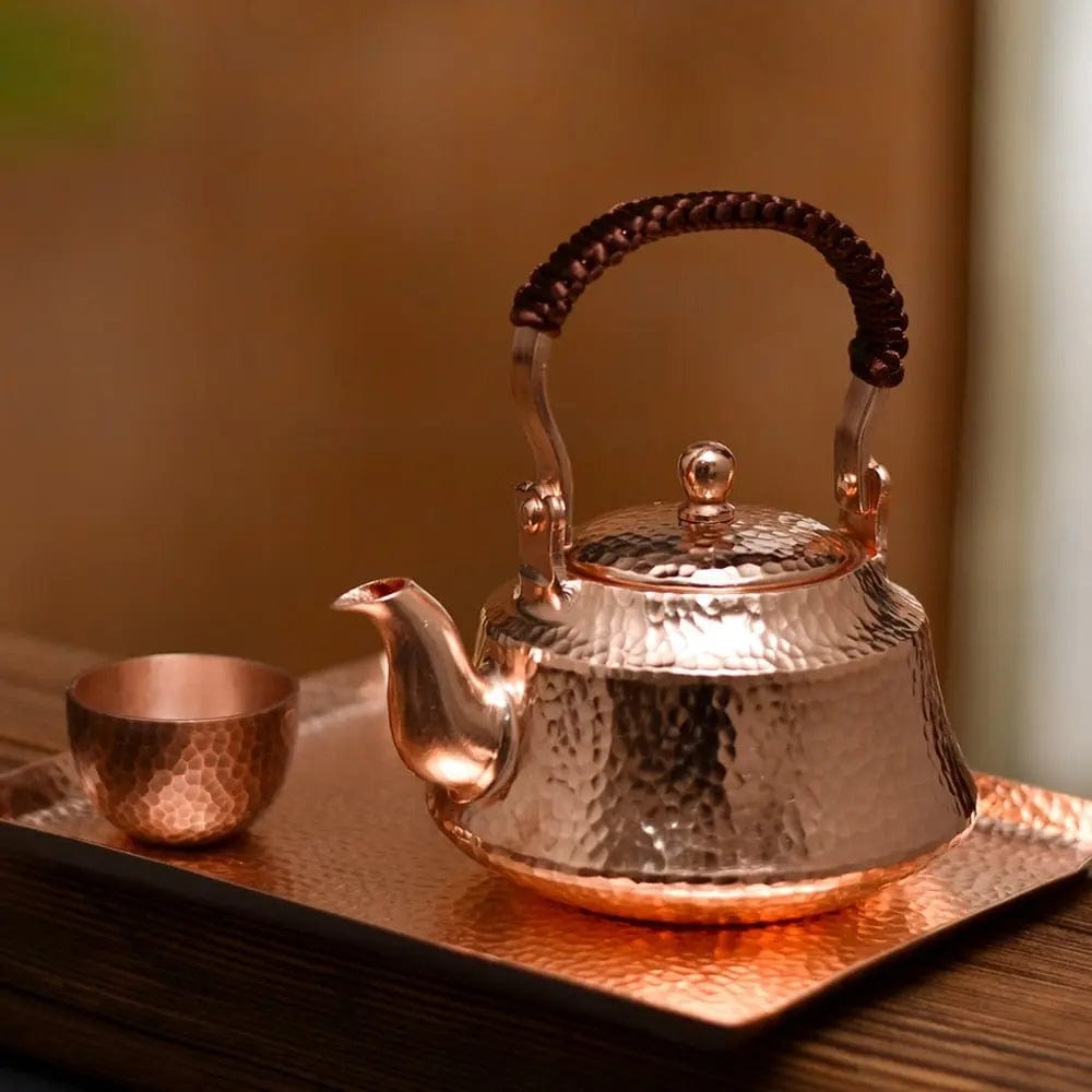 Chinese koperen theepot 400ML