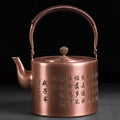 Chinese koperen theepot Command 2L