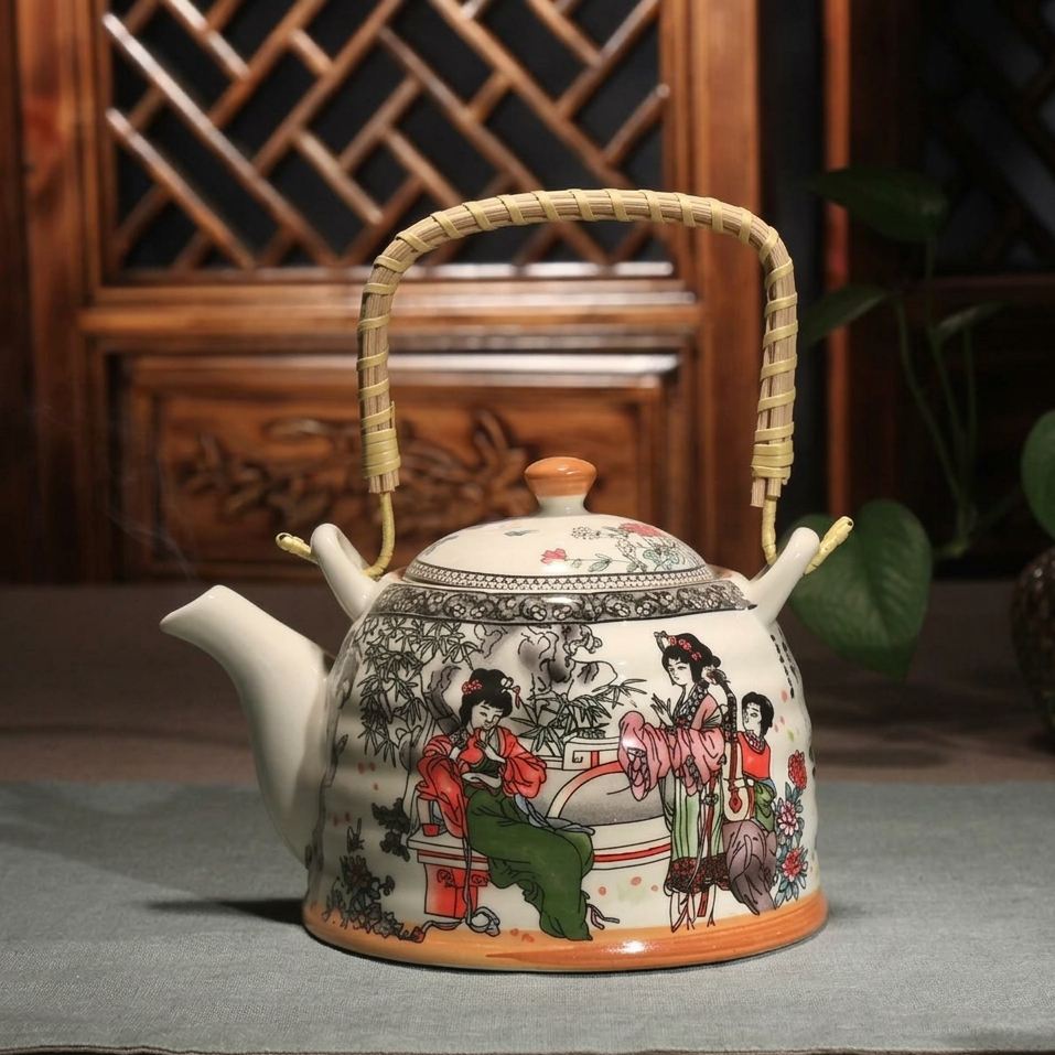 Chinese porseleinen theepotcollectie 900ML