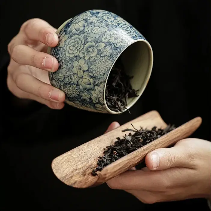 Chinese theedoos in ancestrale stijl
