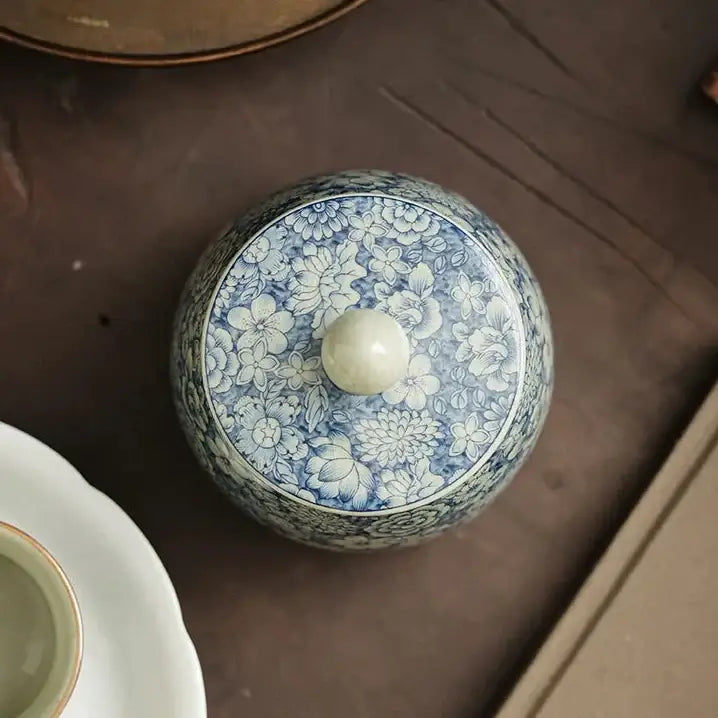 Chinese theedoos in ancestrale stijl