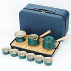Chinese theeset met zijhandgreep