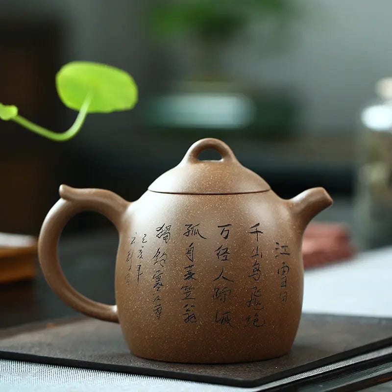 Chinese Yixing bruine klei theepot 350ML