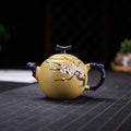 Chinese Yixing gele kersenbloesem klei theepot 250 ml