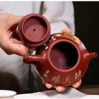 Chinese Yixing Kersenbloesem Klei Theepot 230ML
