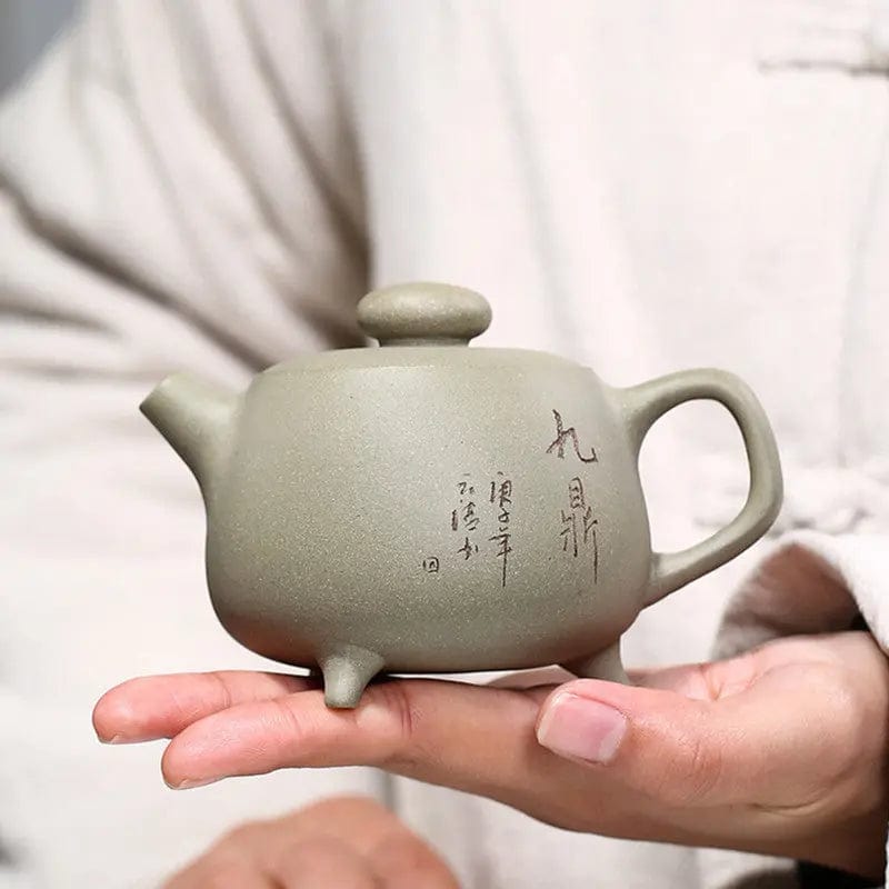 Chinese Yixing lichtgroene klei theepot 200ML