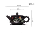Chinese Yixing zwarte klei theepot 200ML