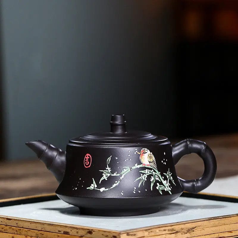 Chinese Yixing zwarte klei theepot 200ML