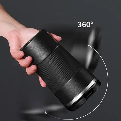 Compacte RVS thermosbeker 380 ml voor thee en koffie