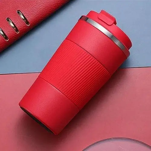 Compacte RVS thermosbeker 380 ml voor thee en koffie