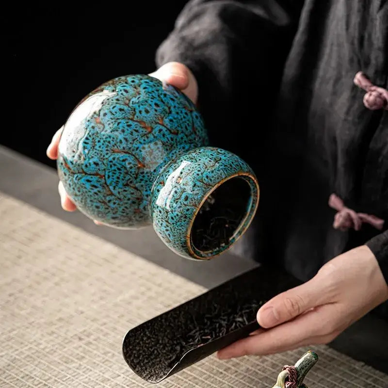 Decoratieve theedoos