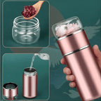 Design RVS theethermos met infuser