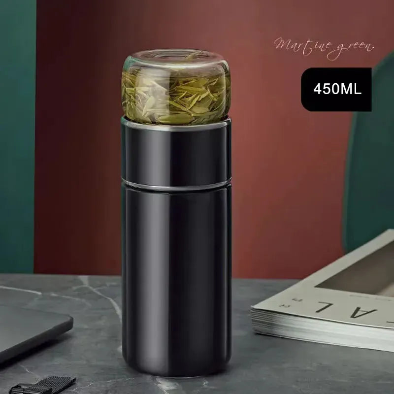 Design RVS theethermos met infuser