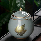 Design theedoos met Japanse motieven