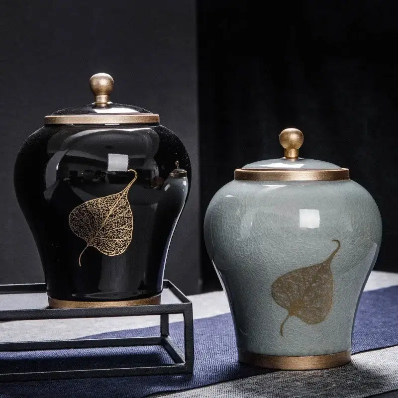 Design theedoos met Japanse motieven