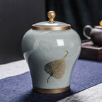 Design theedoos met Japanse motieven