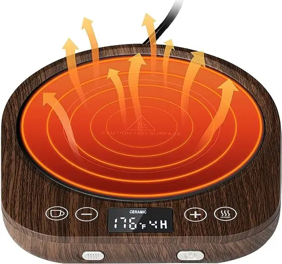 Digitale mokverwarmer met LED-display
