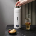 Dubbelwandige RVS reiswaterkoker 450 ml