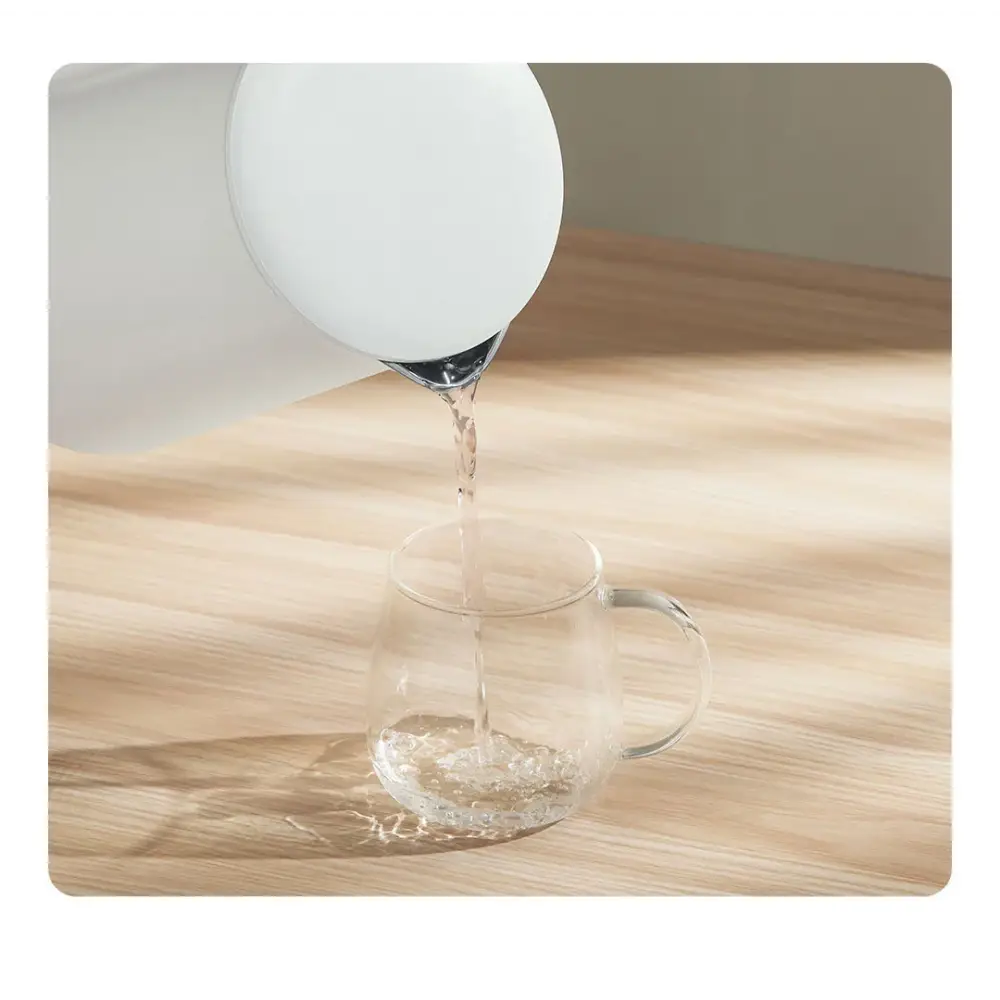 Dubbelwandige RVS waterkoker 1,5 liter met losse voet