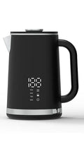 Dubbelwandige waterkoker 1,7 liter met temperatuurdisplay