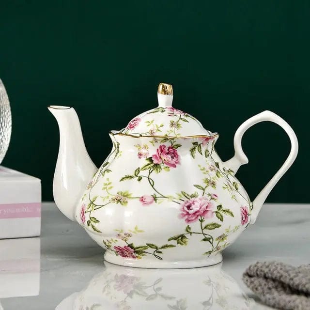 Engelse porseleinen theepot bloemen 400ML