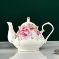 Engelse witte porseleinen theepot 400ML