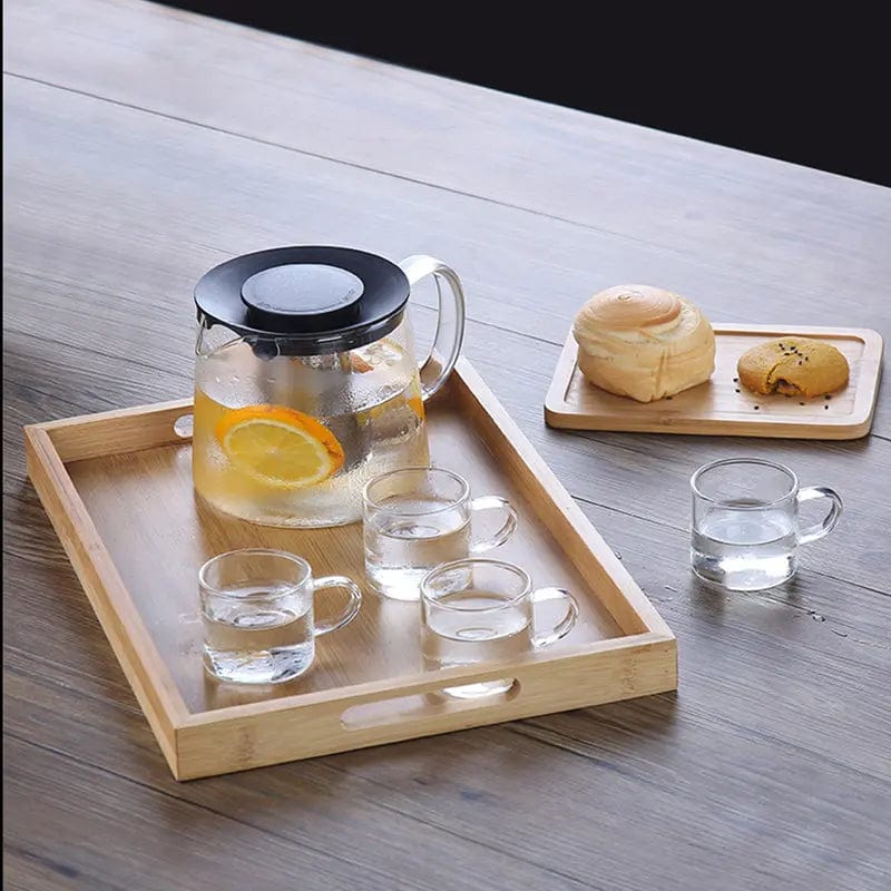 Enkele glazen theepot met infuser 600ML - 1,5L
