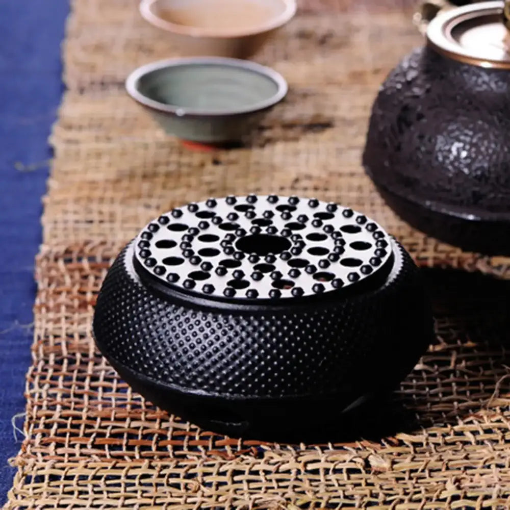 Gietijzeren theepot warmhouder 14,5 cm