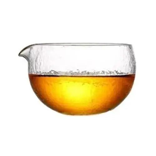 Glazen chawan theekom