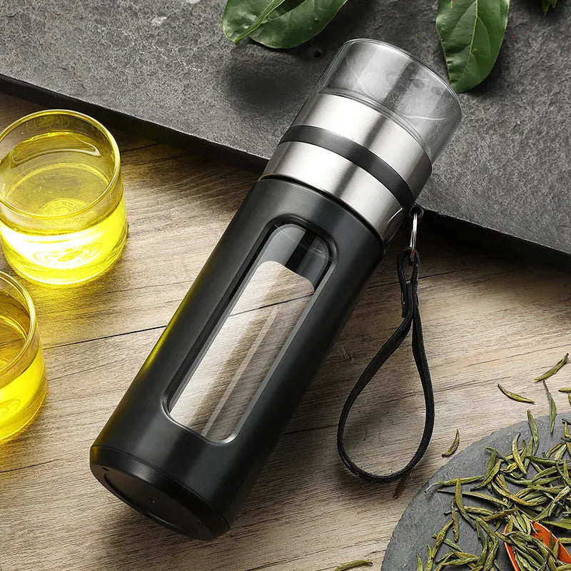 Glazen theefles 500 ml met uitneembare infuser