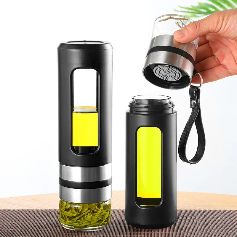 Glazen theefles 500 ml met uitneembare infuser