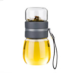 Glazen theefles met infuser – mini