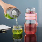 Glazen theefles met infuser – mini
