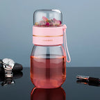 Glazen theefles met infuser – mini