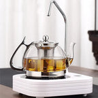 Glazen theepot met stalen filter 850ML - 1L