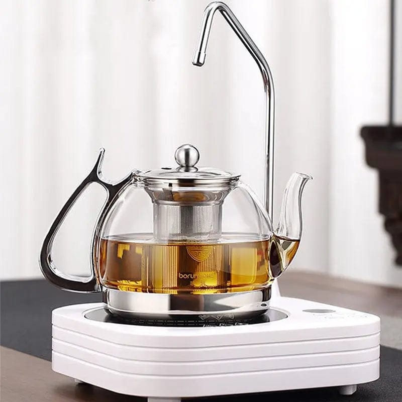 Glazen theepot met stalen filter 850ML - 1L