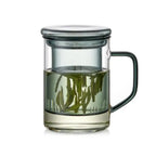 Grote glazen theemok met infuser 400ml