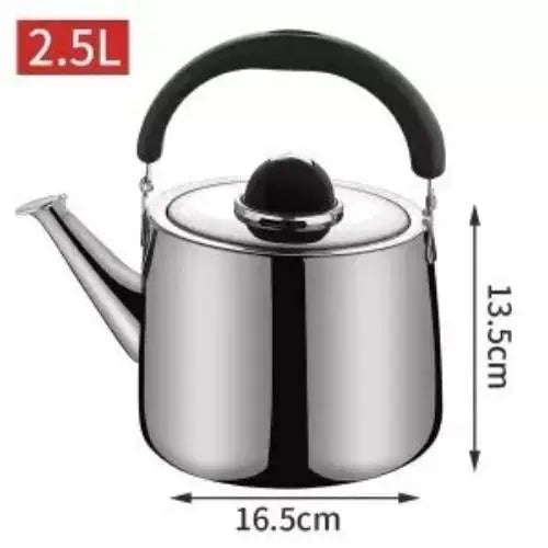 Grote RVS fluitketel 2,5–7L