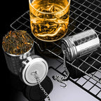 Grote RVS thee-infuser