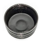 Grote zwarte chawan 550ml
