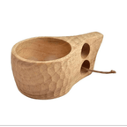 Houten kuksa theekop