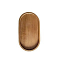 Houten theedienblad