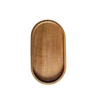 Houten theedienblad