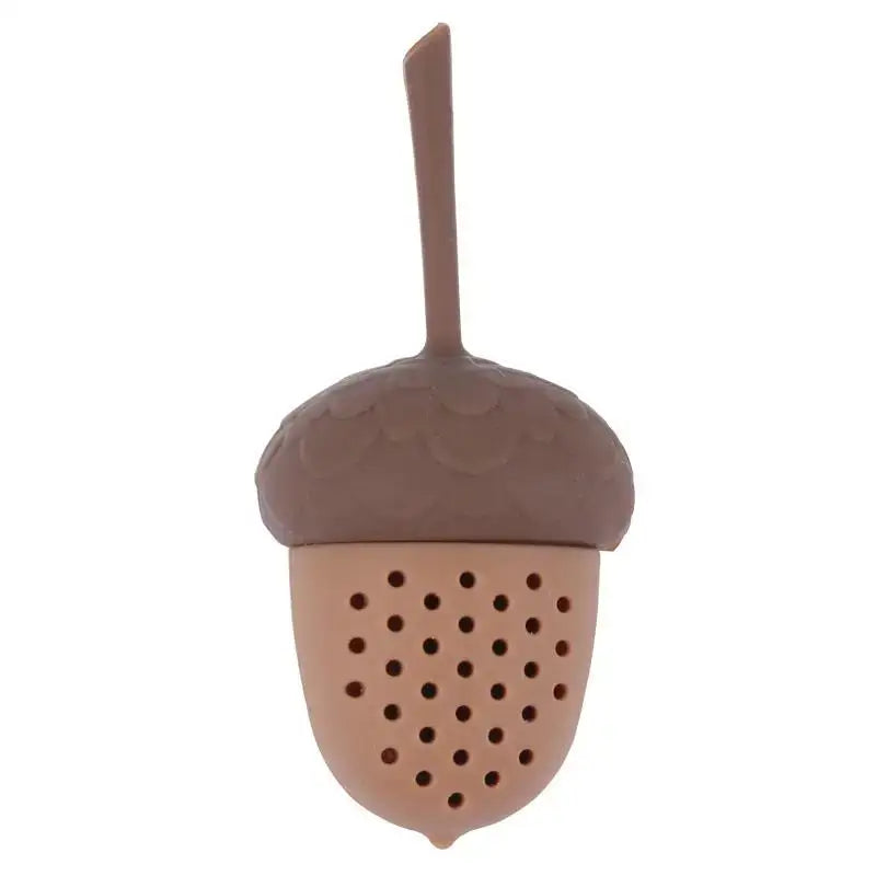 Siliconen thee-infuser in eikelvorm – 29 g – afbeelding 4