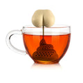 Siliconen thee-infuser in grappige drolvorm – afbeelding 1