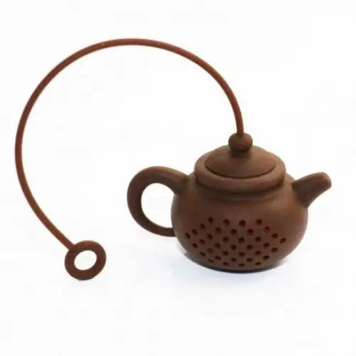 Siliconen thee-infuser in theepotvorm met koord – afbeelding 17