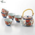 Japans porseleinen theeservies met theepot van 550 ml