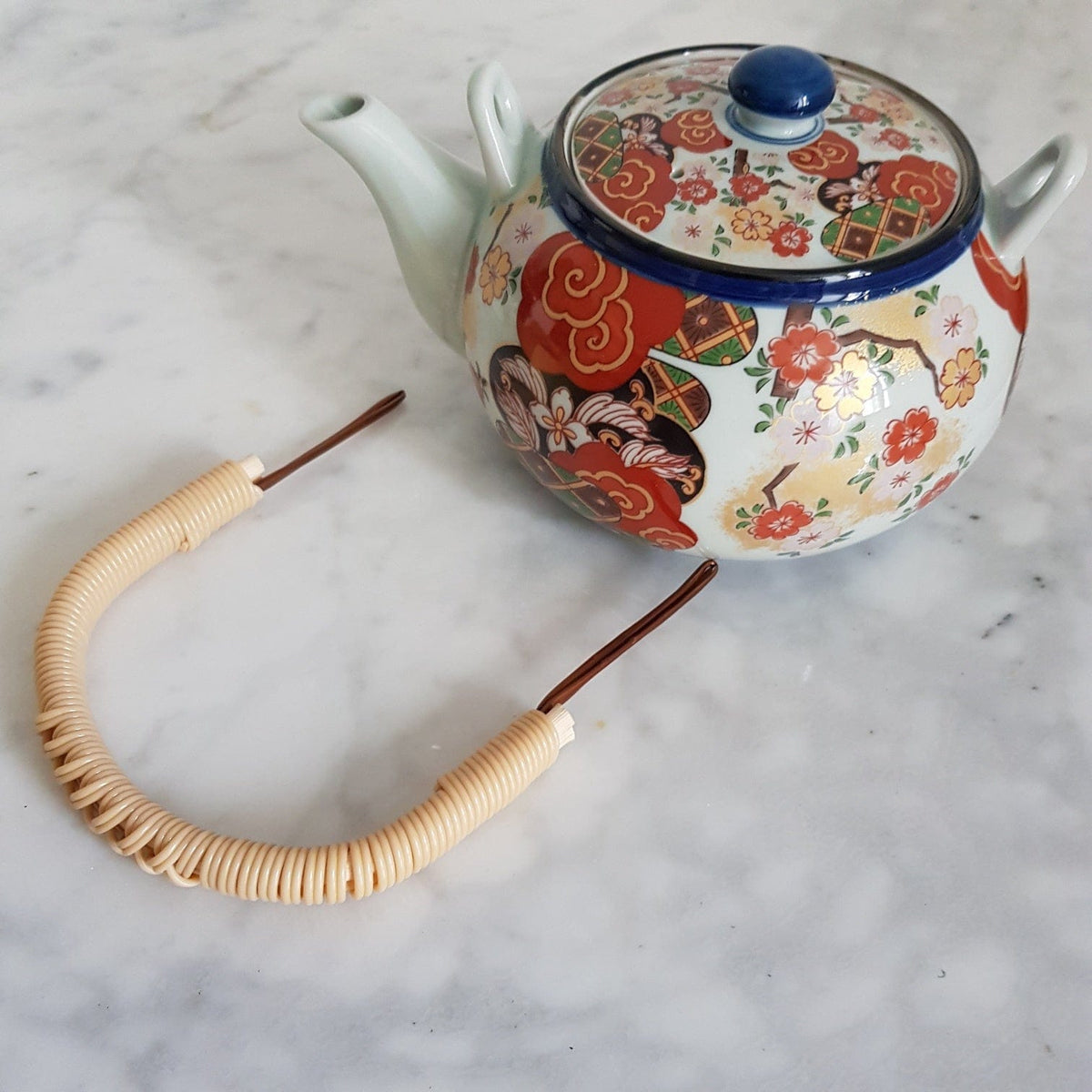Japans porseleinen theeservies met theepot van 550 ml