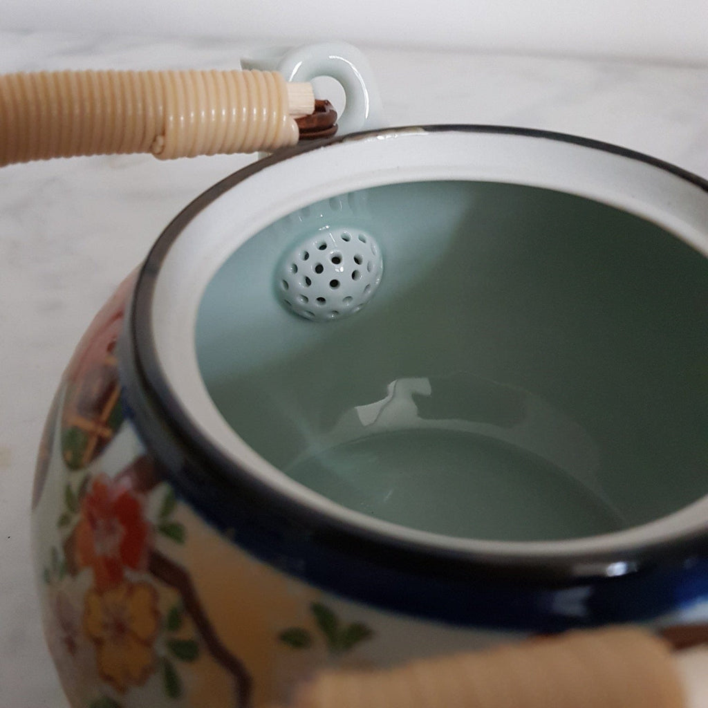 Japans porseleinen theeservies met theepot van 550 ml